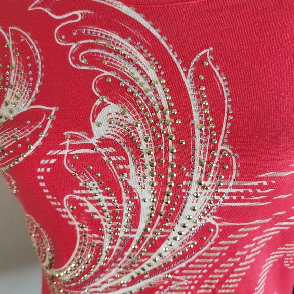 Womens Zenergy by Chicos Made in the USA Embellished in the design size XS - Picture 3 of 4